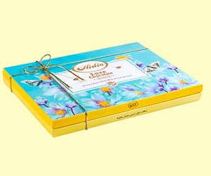 AIDIN Premium Filled Chocolate - Caramel Center & Coffee-Hazelnut Crunch Series