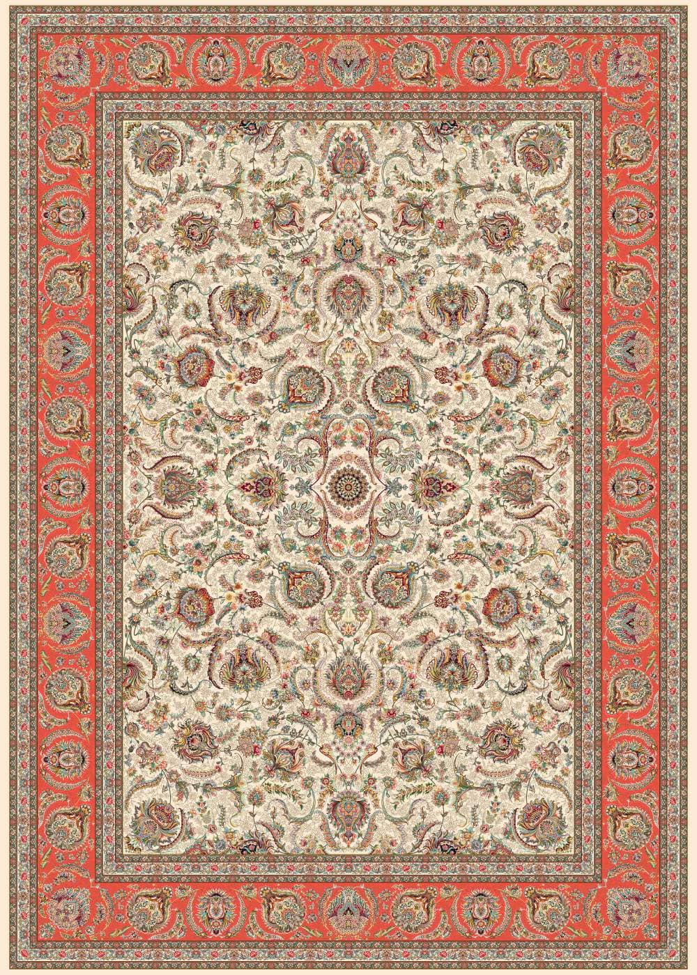 Reeds High-Density Acrylic Machine-Made Persian Carpet