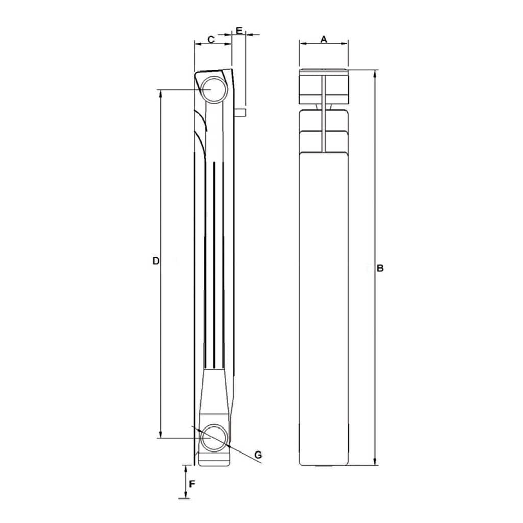 Aluminum Unique Radiator