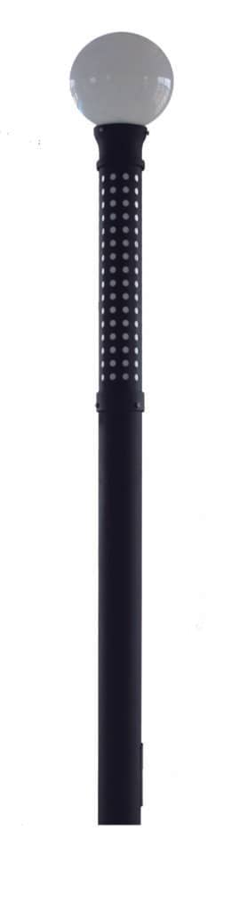 Aylar Outdoor Park Light Pole  E27 Globe Type