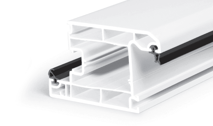 inside opening door sash profile 60mm