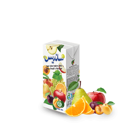 Sanariss Assorted Fruit Nectar 200 ml Tetra Pak