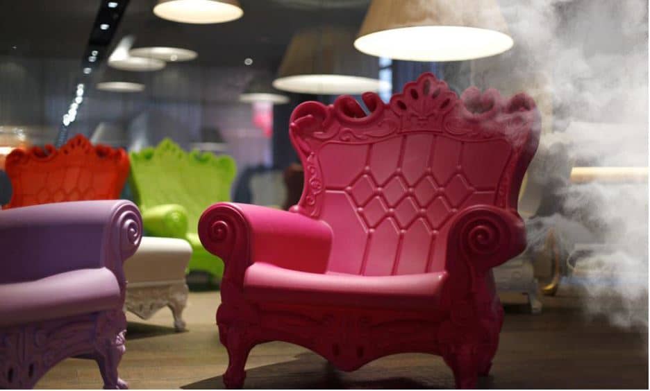 Polyethylene villa chair
