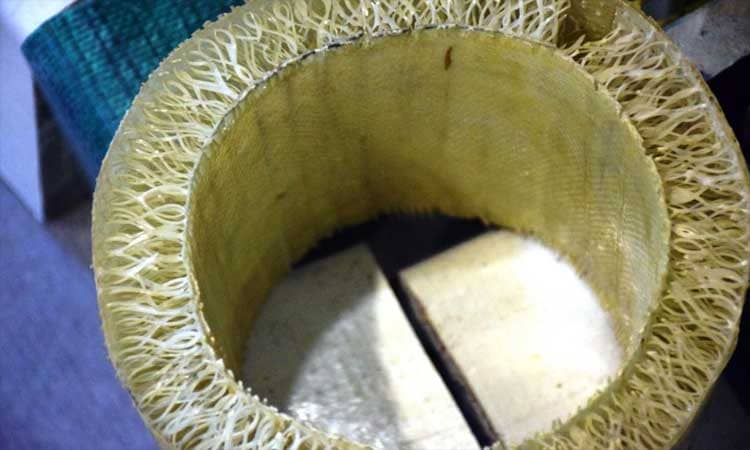 3D Fiberglass Reinforced Cylindrical Composite Panel High-Strength Formable Tube