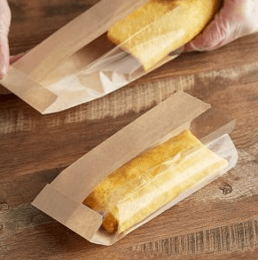 Plastic sandwich packaging