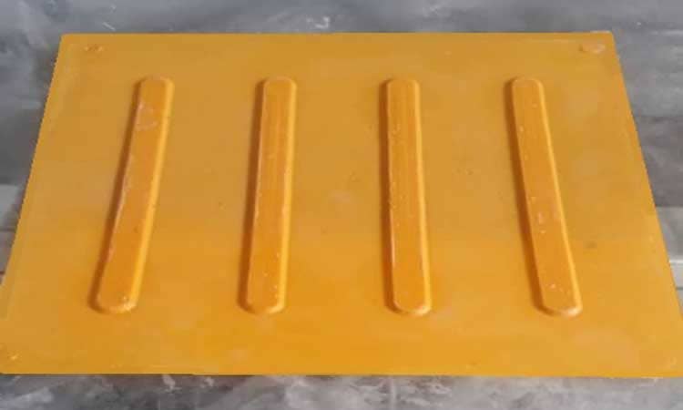 Fiberglass Reinforced Composite Tactile Tile Warning Dot Type