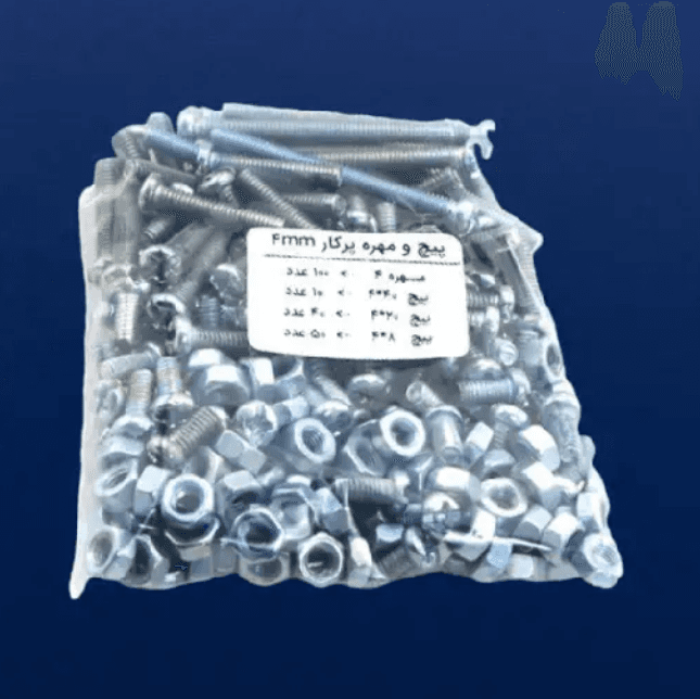 Cellophane Plastic packaging bolts 