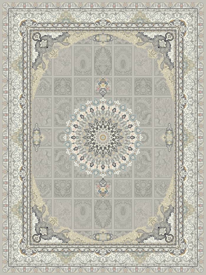 Reeds High-Density Acrylic Machine-Made Persian Carpet