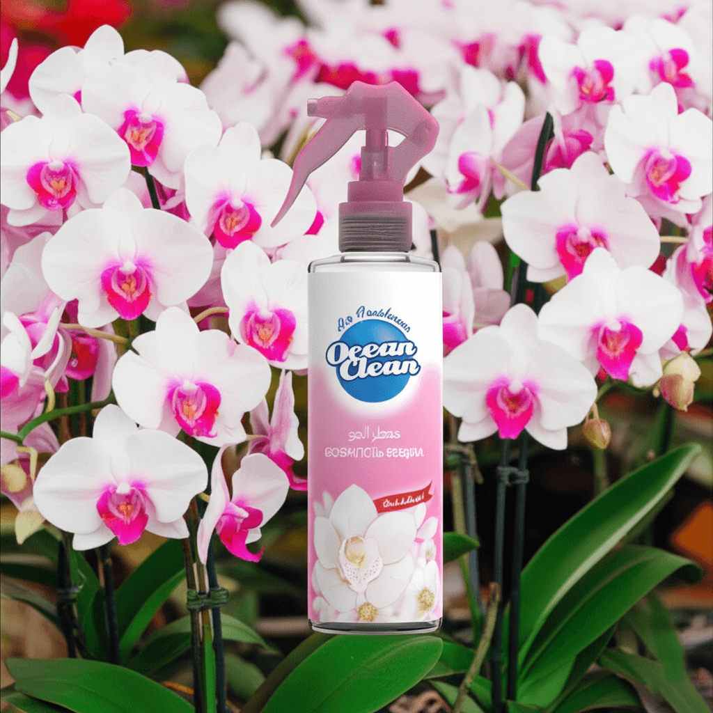 Ocean Clean Orchid Window & Glass Cleaner 500g (Spray Bottle)
