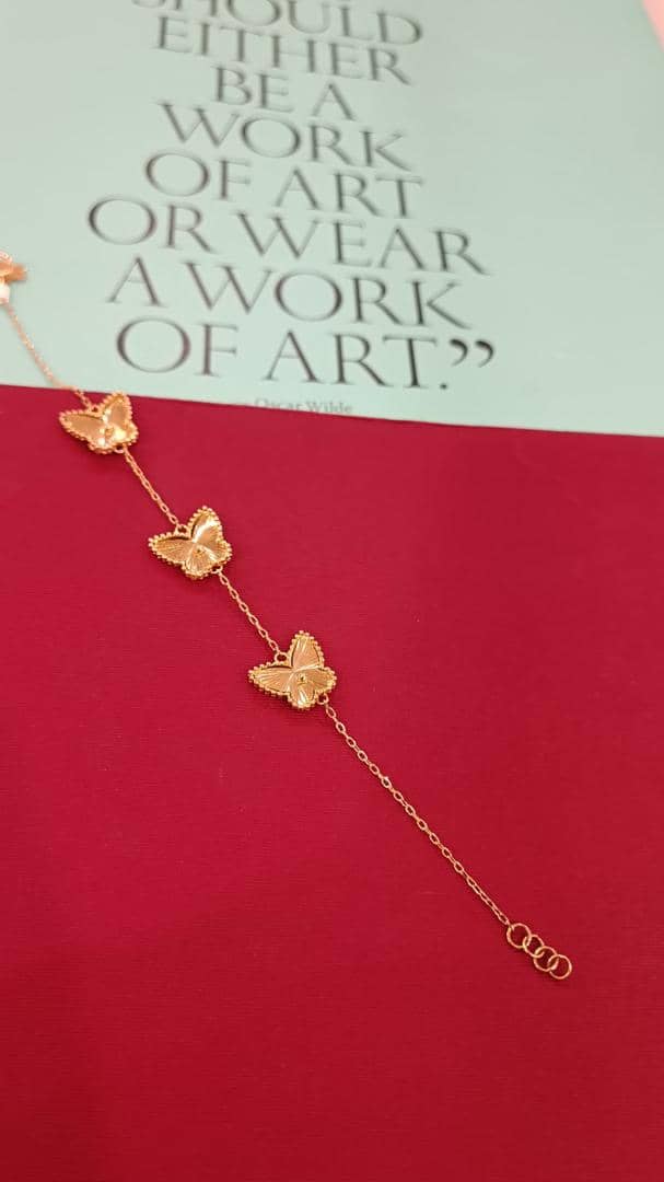 Butterfly Chain Bracelet