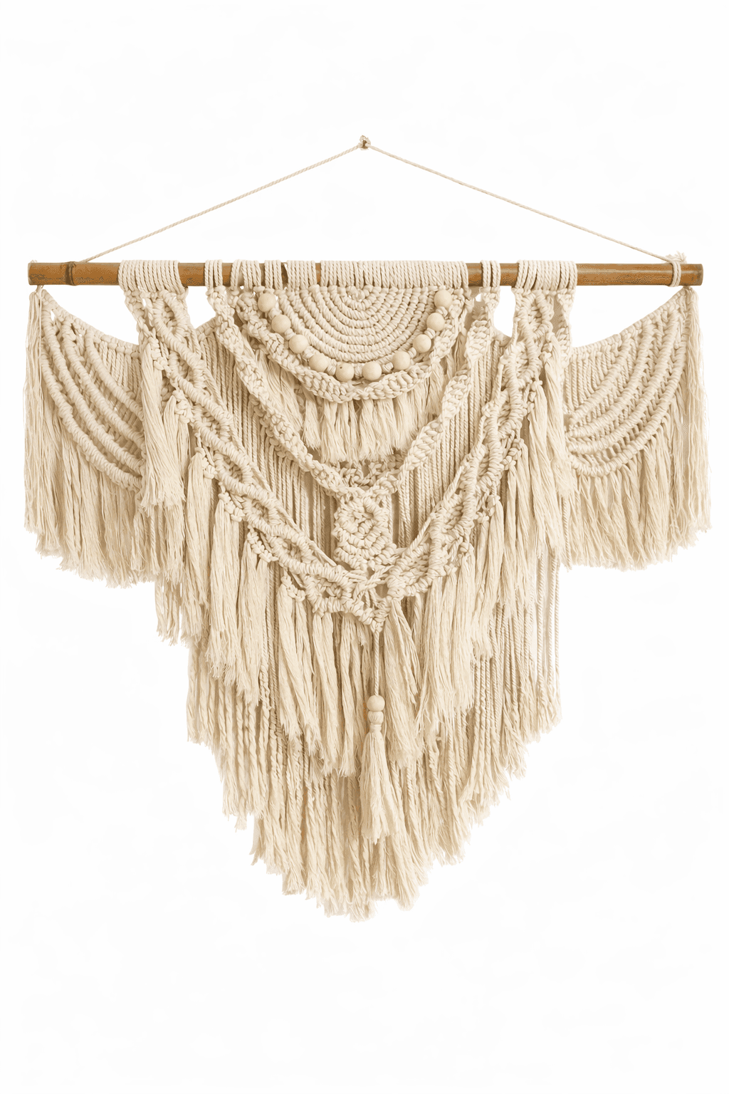 Boho Style Handmade Wall Macrame Decoration