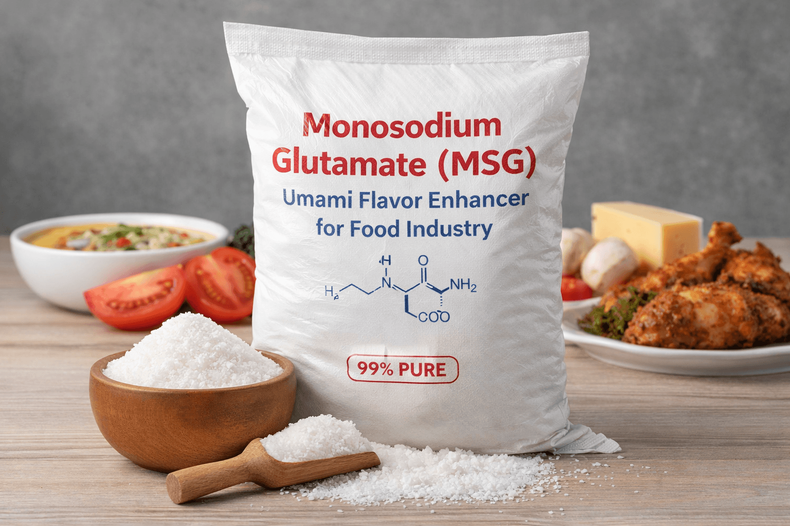 Monosodium Glutamate (MSG) - Umami Flavor Enhancer