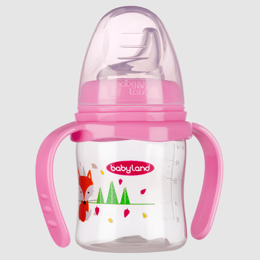 Polypropylene, Silicone - Babyland sippee cup wide neck - 150ML