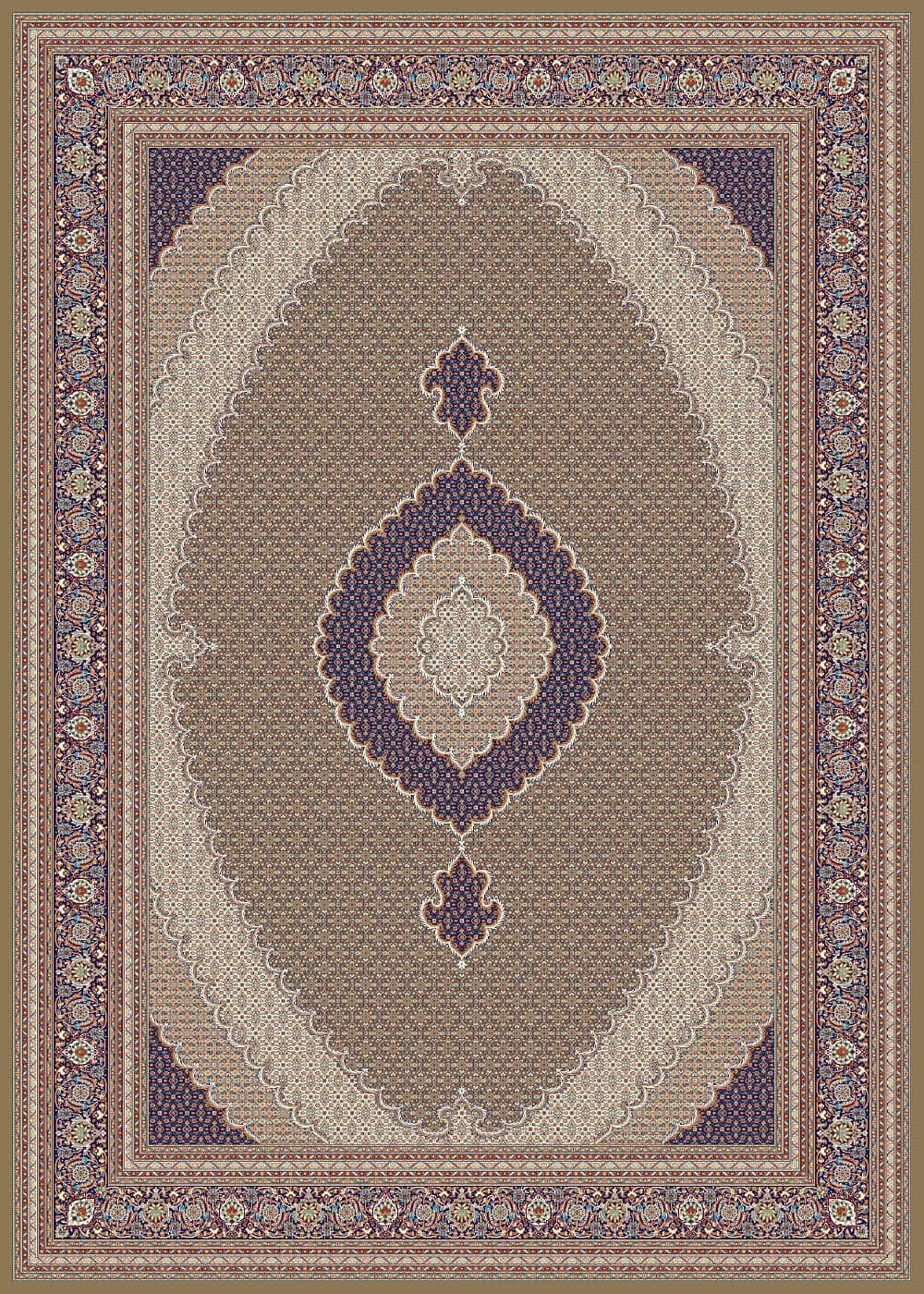 Reeds Acrylic Machine-Made Persian Carpet