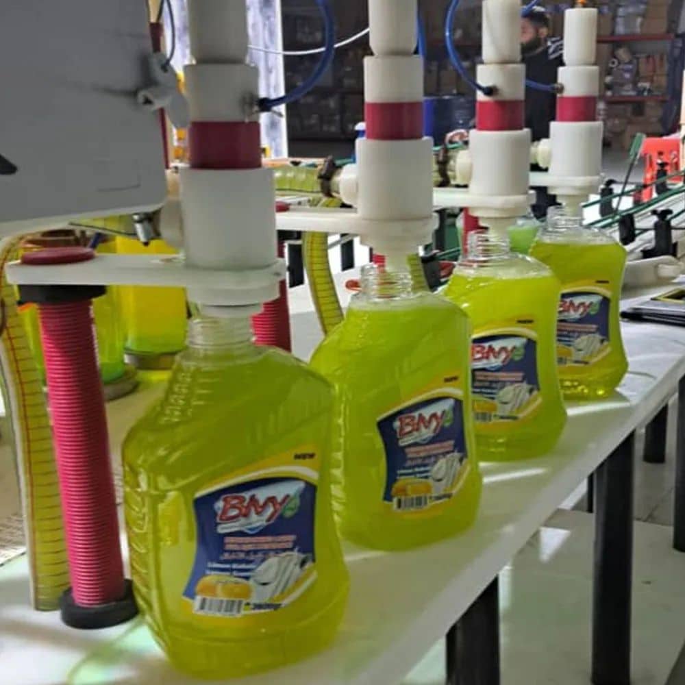 Multi-Nozzle Volumetric Liquid Filling Machine