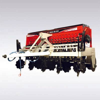 Protective work stack barley seeder (Raizbed)