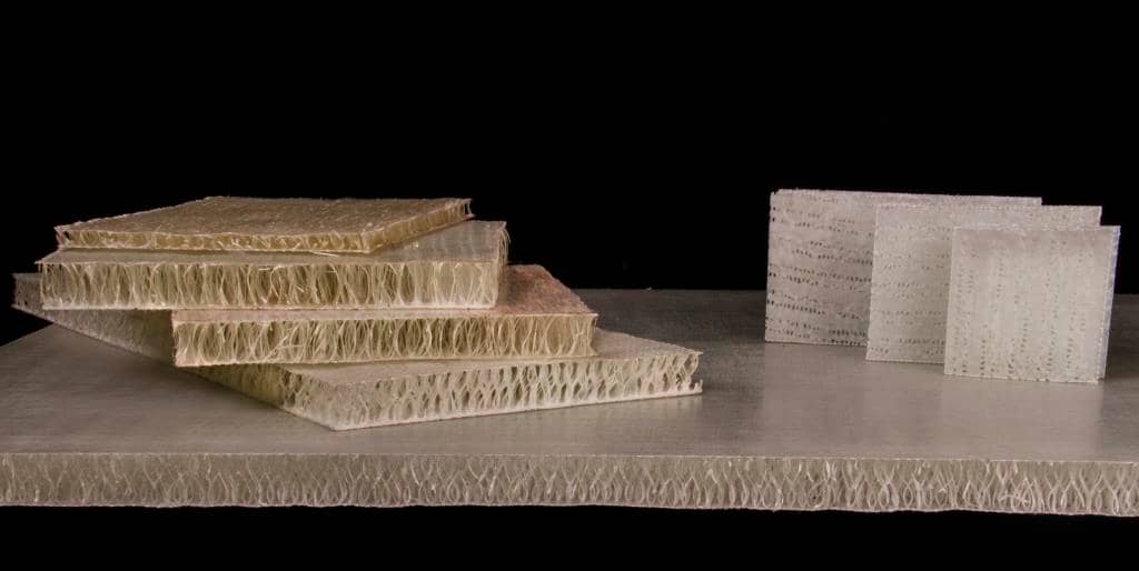 TriAxisPanel 3D Fiberglass Reinforced Composite Sandwich Panel