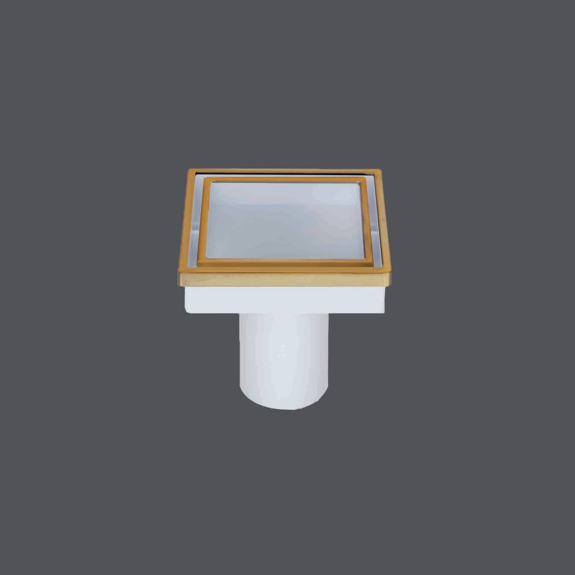 hidden floor drain 10*10