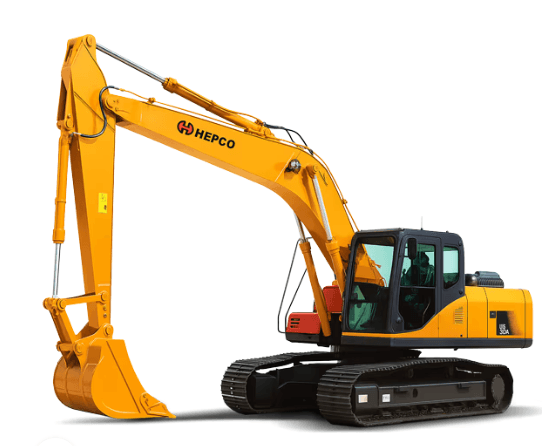 HEPCO Heavy-Duty Crawler Hydraulic Excavator