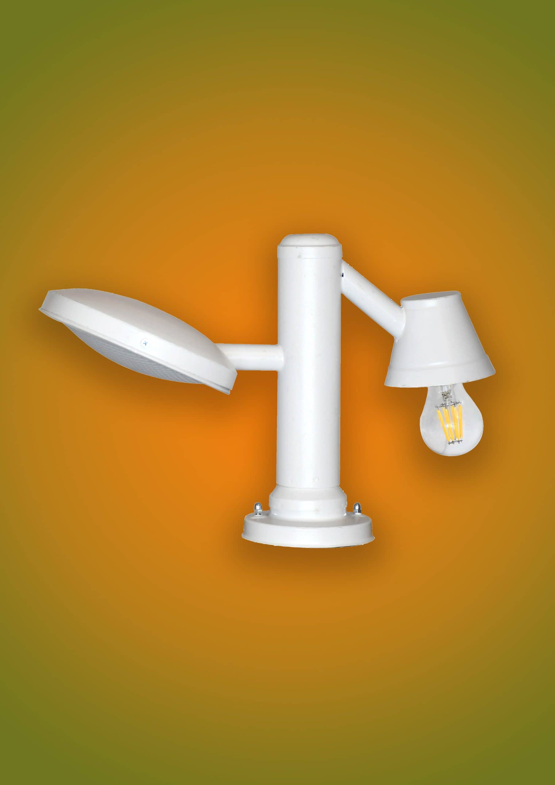 Double flame decorative lamp