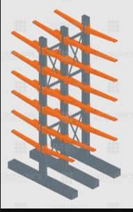 heavy-duty cantilever system
