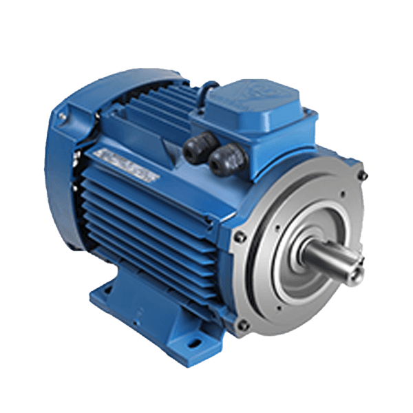 Three-phase induction electromotor, single-turn, aluminum frame 71M4A .25-1500 54F 220/380 B14