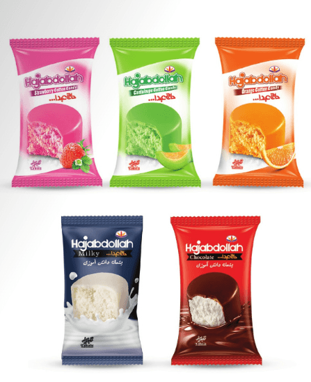 Single-Serve Coated Cotton Candy  Assorted Flavors