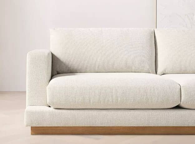 Zed Design Artemia 3-Seater Solid Beech Wood Sofa