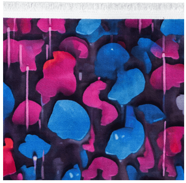 Polyester-Polyogen Rug, Kids Collection,Gray 25 KD0020