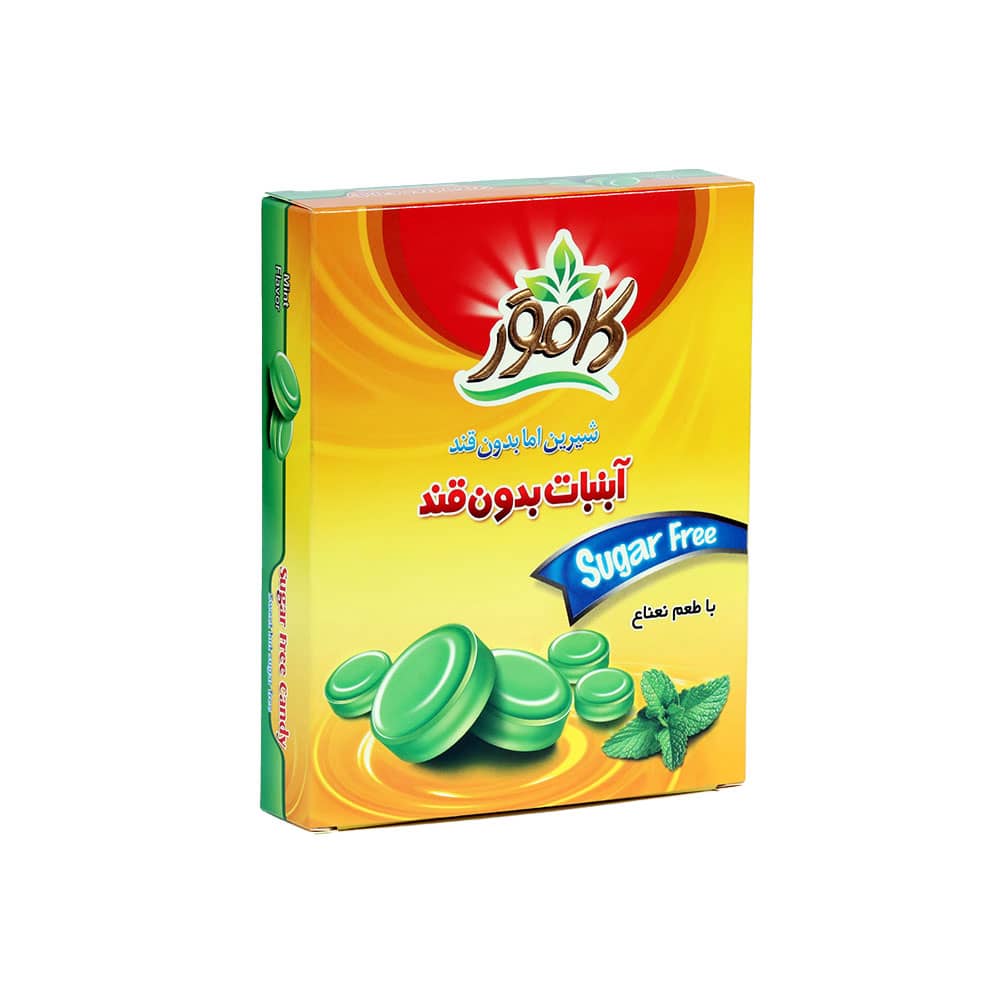 Kamvar Sugar-Free & Diet Peach Hard Candy - 130g