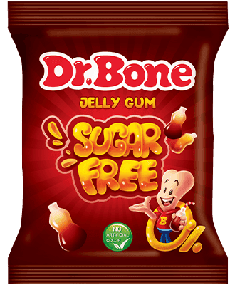 Dr.Bone 100% Sugarfree Jelly Gum with Cola Flavor