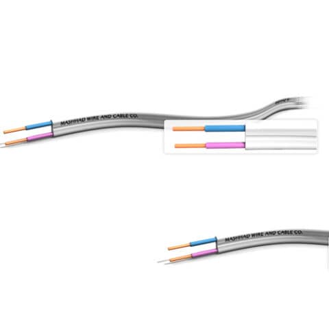 Flat wires and cables