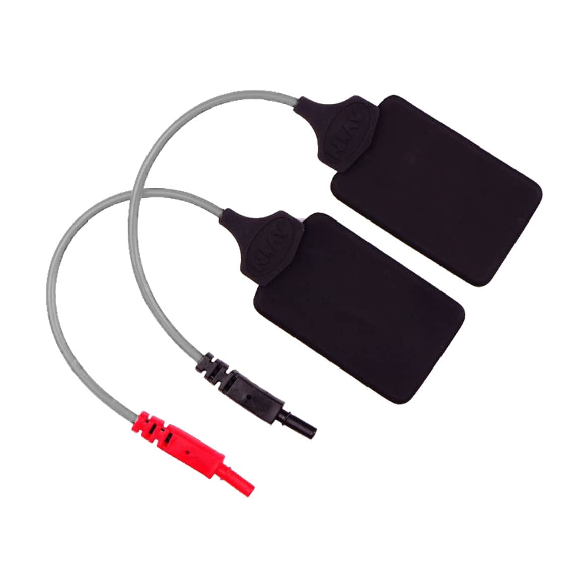Carbon Rubber Rectangular Electrotherapy Electrode with Cable