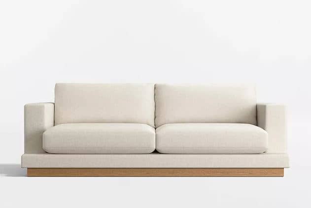 Zed Design Artemia 3-Seater Solid Beech Wood Sofa