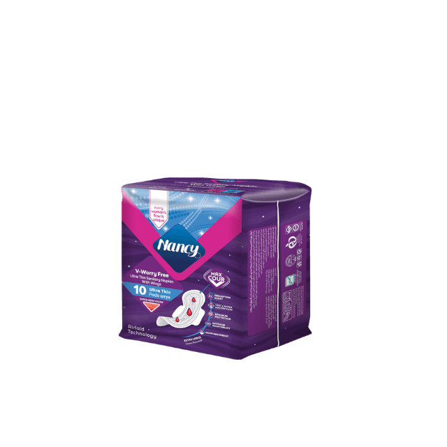 Airlaid Sanitary Napkin - OverNight