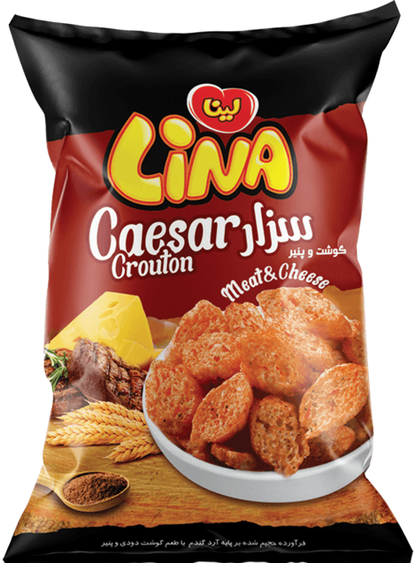 Meat & Cheese Caesar Crouton