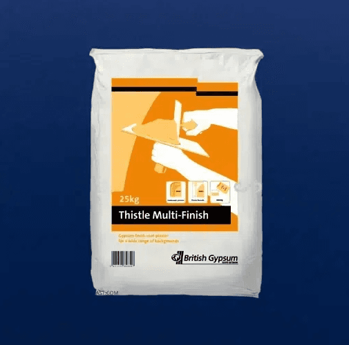 Plastic packaging for cement and plaster