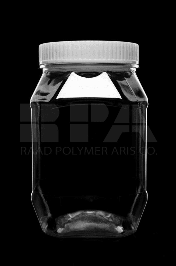 Octagonal Jar, Neck 90 - 1350 cc 700 cc 350 cc