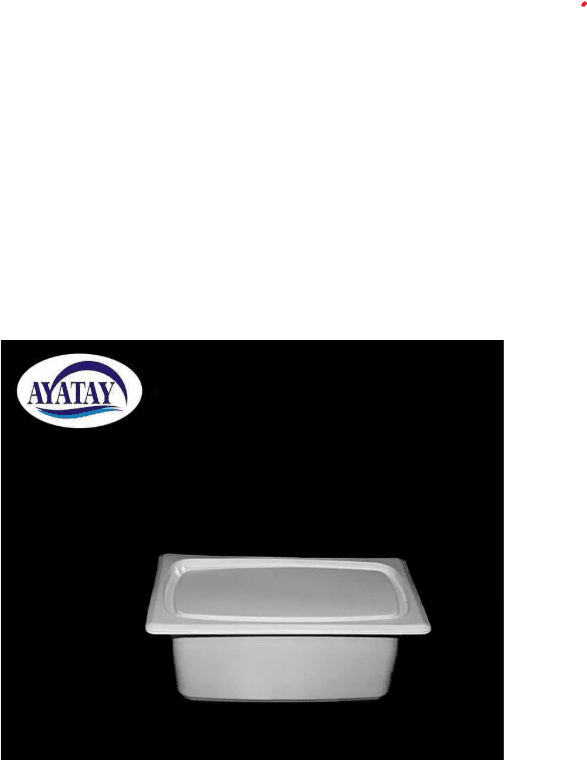 4000cc white disposable container with lid