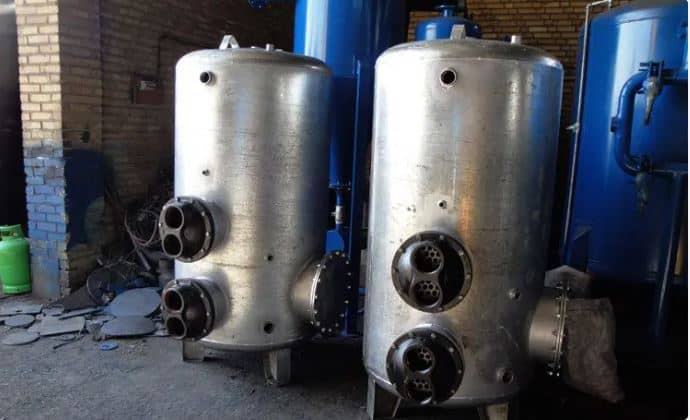 Water Coiled Tank