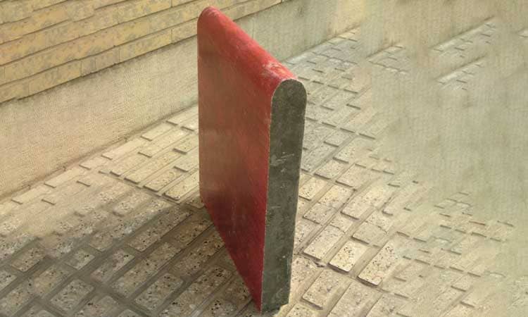 3D Hybrid Composite Curb Block Color-Stable, Heavy-Duty