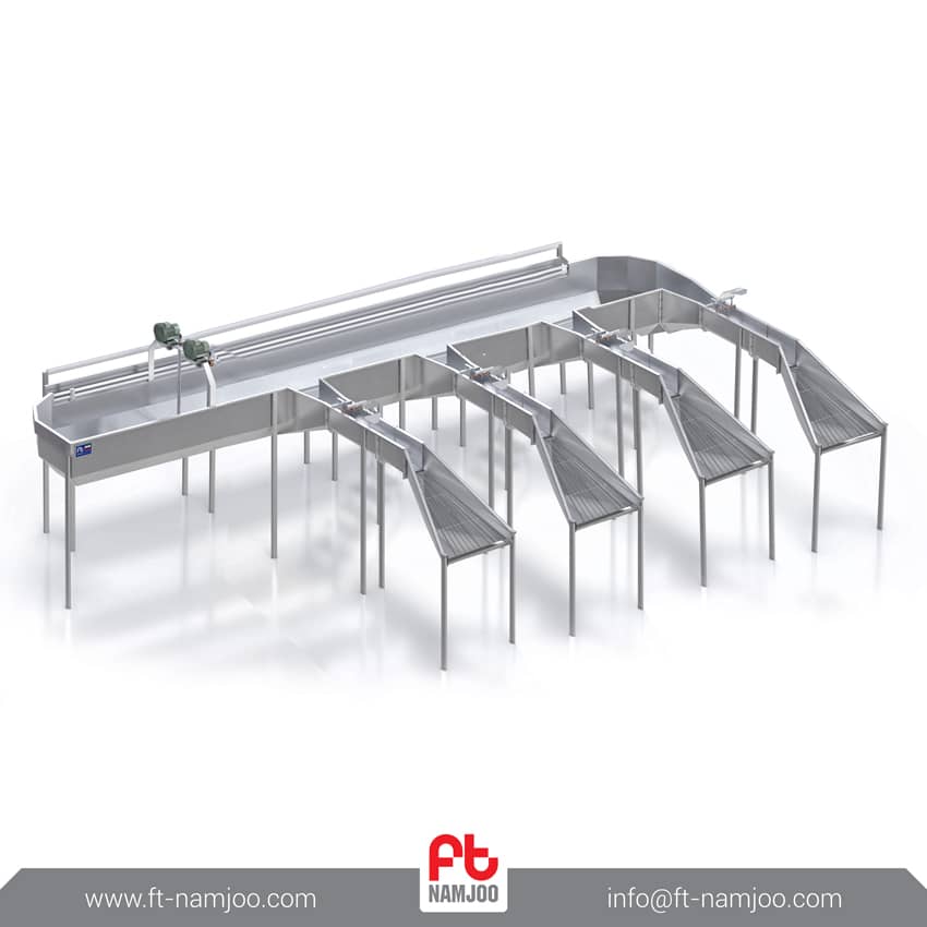 Machines and equipment of the tomato paste production line