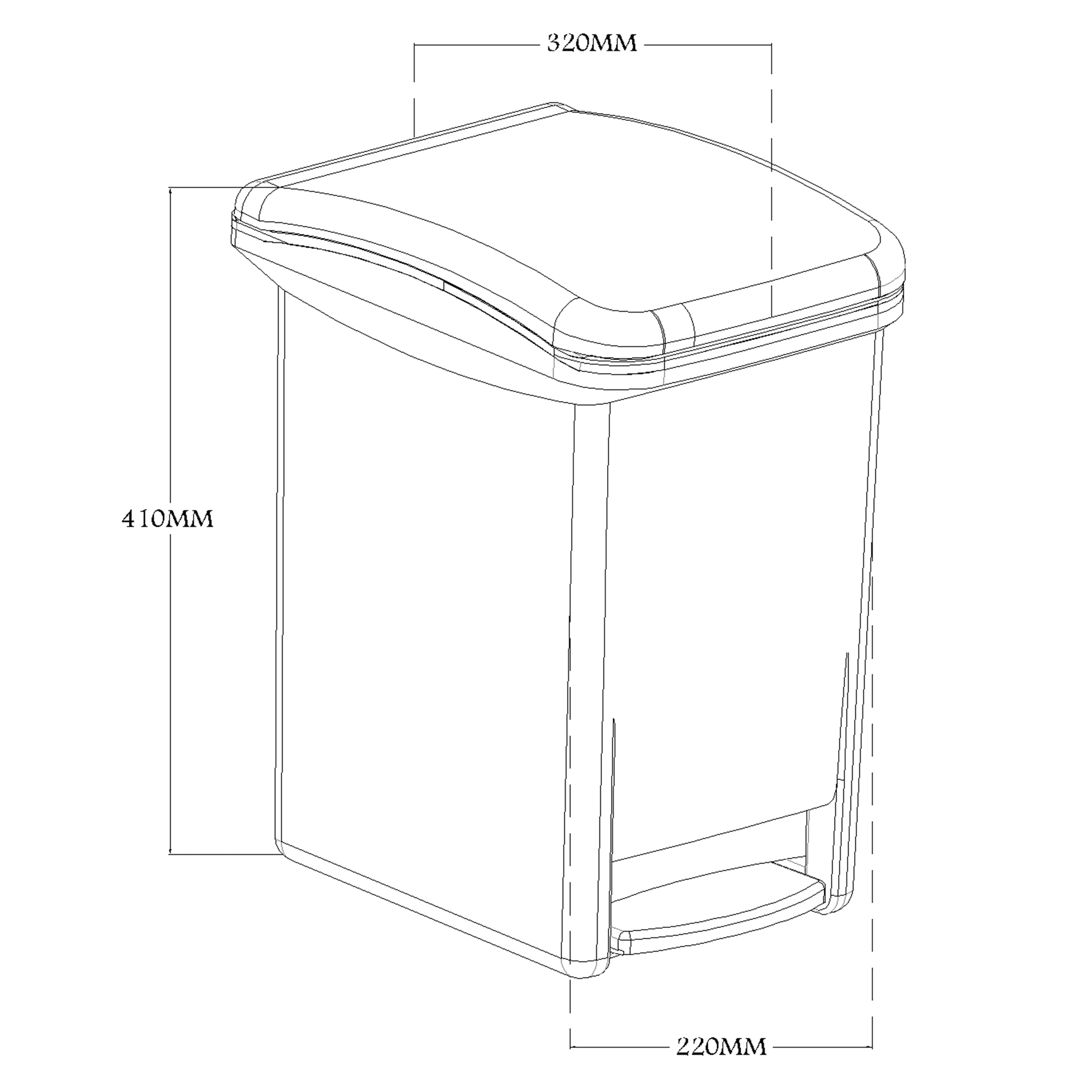 Big dust bin 