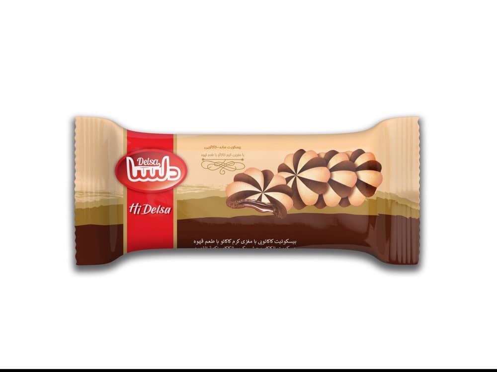 Delsa Umbrella Shape Biscuits 8 Pieces