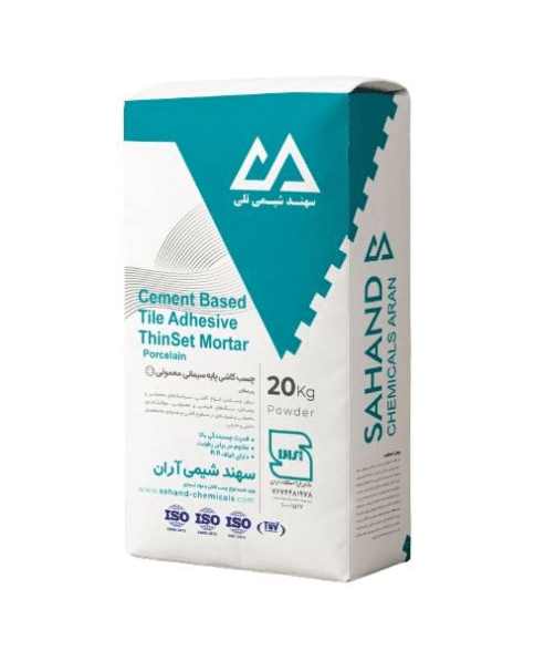 Porcelain tile adhesive
