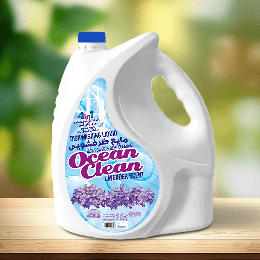 Ocean Clean Dishwashing Liquid  Lavender Scent (4L Gallon)