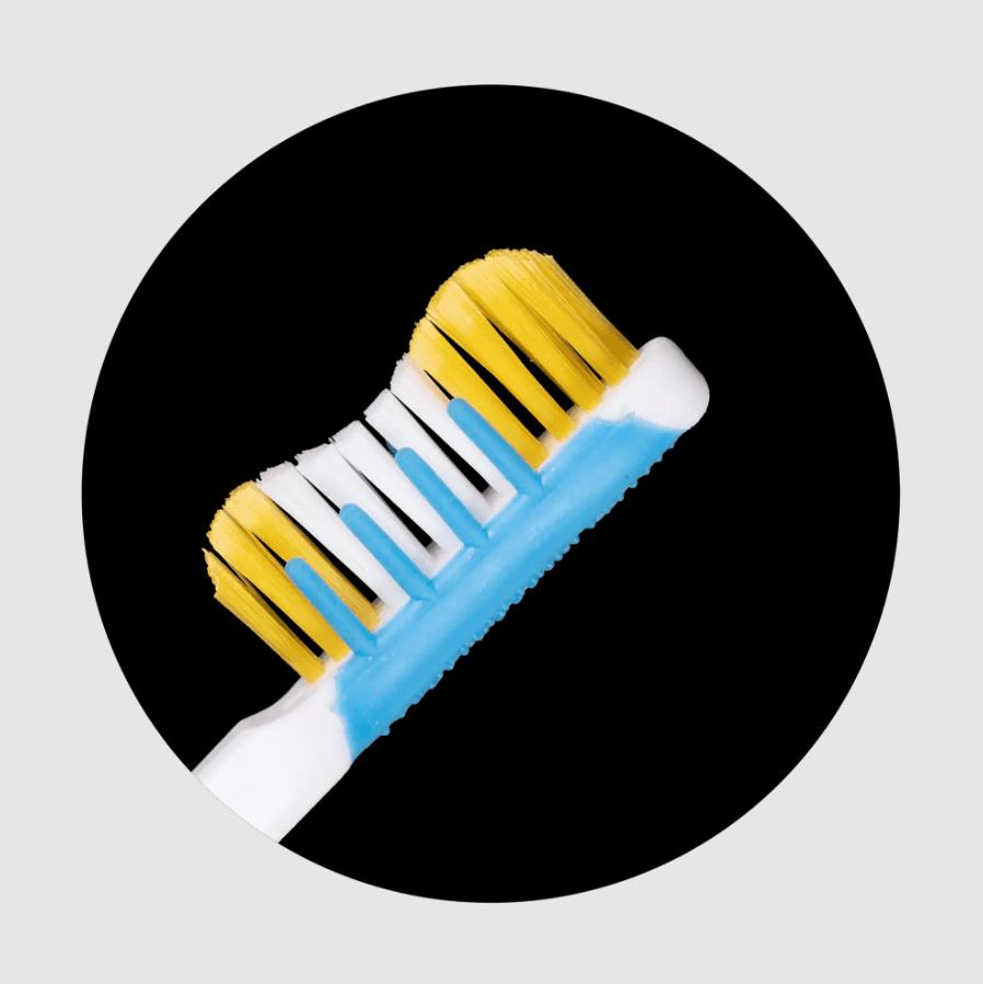 HiDent multi-purpose soft-Medium-hard toothbrush with cap