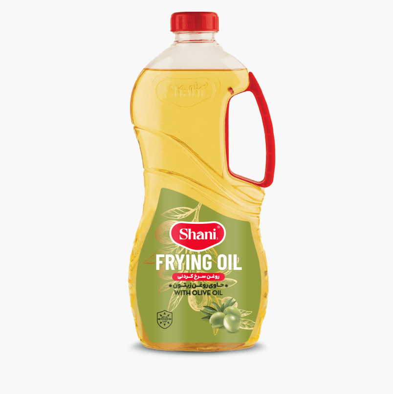 Plastic Bottle with Handle - Frying oil containing Olive