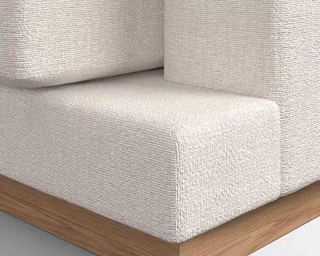Zed Design Artemia 3-Seater Solid Beech Wood Sofa