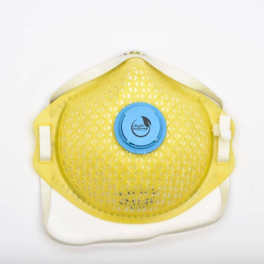 FFP3 Nanofiber Cup Respirator with Activated Carbon  Model NTP-430CV